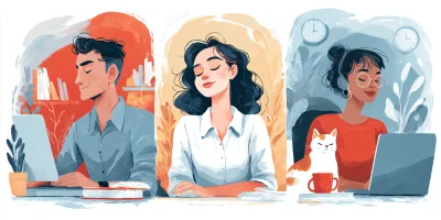 Anong format ng trabaho ang bagay sa akin: opisina, remote, hybrid?